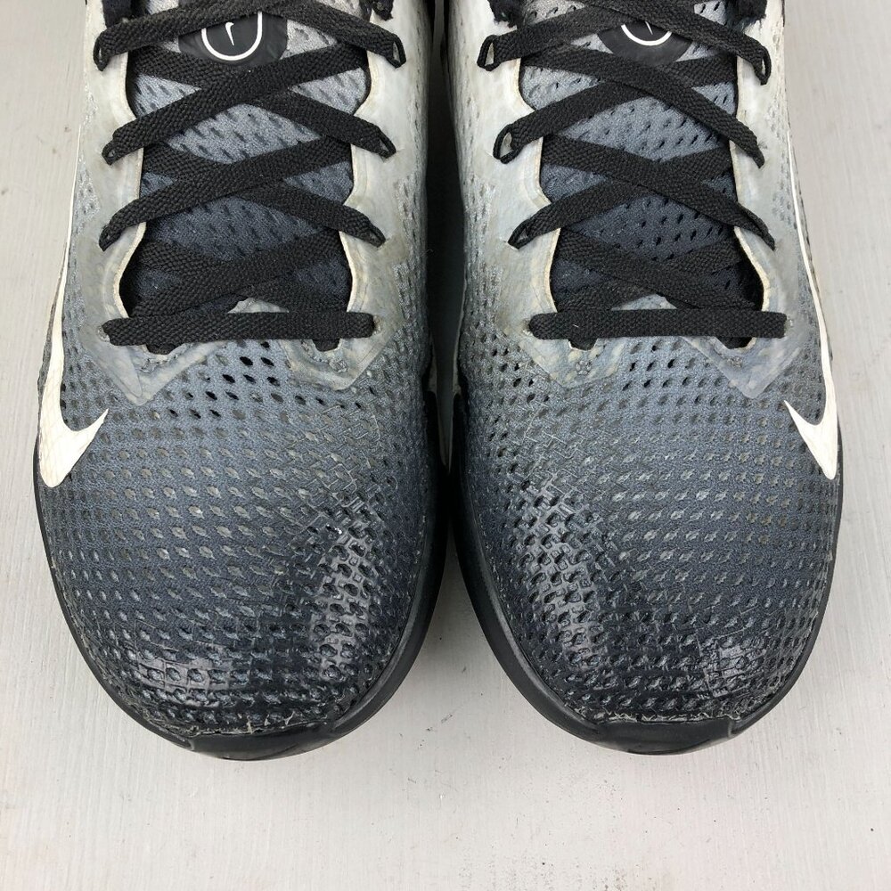 Nike Women's Size 10.5 Metcon 6 Black White Grey Lace-Up Sneakers DJ3073-001 - Picture 5 of 12